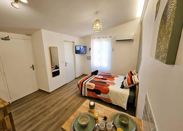 Confort ! Ville, Climatisation, Parking, Wifi, Calme, Tv Apartment Carcassonne